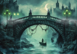 " ФРЕЯ" Пазл 1000 элемент. PZL- 1000/ 78 Таинственный мост