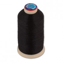 Мононить " Gamma" MF- 03 0. 12 мм 100% нейлон черный 4570 м на пл. конусе