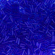 Бисер Чехия BUGLES 351- 12001 6. 8 мм 3 " 50 г 30080 васильковый