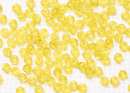 Бисер Чехия круглый 06/0 50г 80010h прозрачный желтый квадратное отверстие